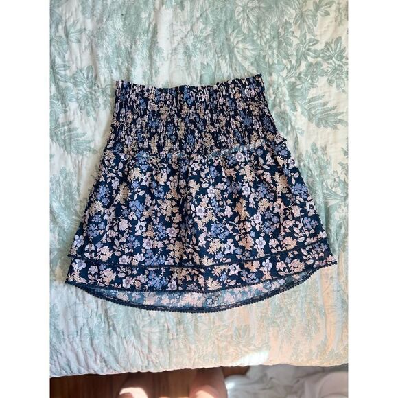 HEARTLOOM ROSSI SKIRT IN INDIGO MULTI SIZE SMALL - Picture 7 of 9